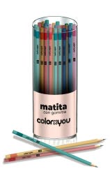 MATITE CON GOMMA BARATTOLO 72PZ COLORXYOU 11000 Foto prodotto