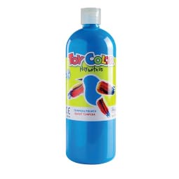 Tempera Superlavabile Toy Color Ciano&nbsp;1000&nbsp;ml Foto prodotto